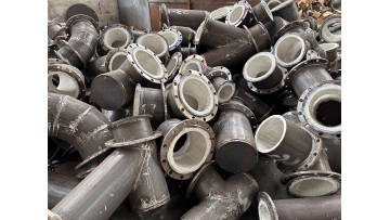 Semi-finished Ceramic Wear Resistant Elbow