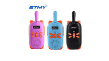 ET-K16 Pink  Kids Licence Free Walkie Talkie Rechargeable  0.5W 2W VHF UHFHand Held Radio for Children Outdoor Camping1