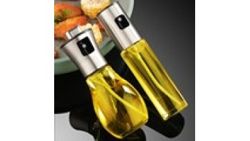 Hot Sale Factory Customization Olive Luxury Clear Packaging Manufacture Direct Chef Empty Glass Oil Spray Bottle1