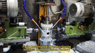 How Smart Is a Piston Automated Line? Robotic Precision Assembly, Fully Automated CNC Machining