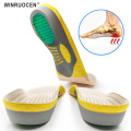 High Quality PVC Orthopedic Insoles flat foot Health Sole Pad for Shoes insert Men And Women pad for plantar fasciitis Feet Care