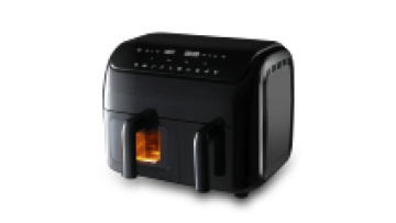 Big Capacity 5L+3L Air Fryer 8L Visible Dual Air Fryer1