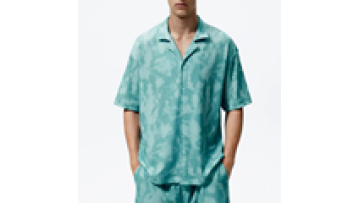 Mens Custom Casual Button Up Shirts for Men Printed High Quality T Shirt1
