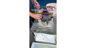 Onion slice machine vegetable slice