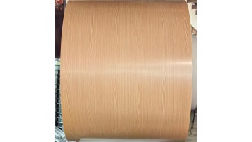 PVC-laminated wood-grain steel coil