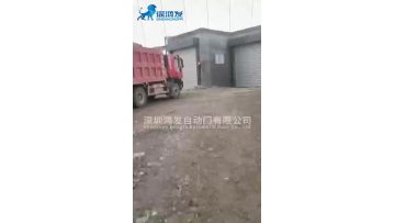 Spiral high speed door 