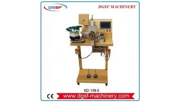 KD-198-E 6th Automatic multifunction(pineapple nails)plastic button set machine (both round shape and other shapes) (2)