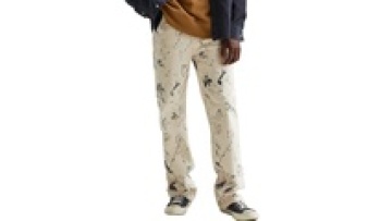 Custom Stylish Jean Paint Splash Denim Stitch Gallery Jeans for Men Low MOQ Pants1