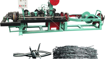 Common double / Single barbed wire machine automatic barbed wire netting machine1