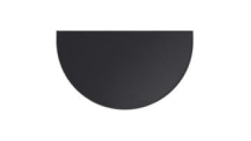 Hearth Rugs for Fireplaces Fire Resistant Half Round Fireproof Fireplace Mat Fireproof Mat for Fireplace Indoor & Outdoor1