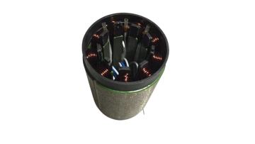 Internal stator winding