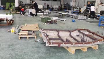 OEM Made Aluminum Rotational Molds Precision Forging & Casting Processes Available