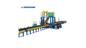 0913H-beam horizontal production line