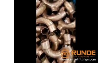 chamfering copper y bends