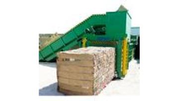 Waste Plastic Bottle and Wool Compress Horizontal Hydraulic Baler1