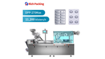 DPP Plastic And Alu Blister Automatic Vial Ampoule Disposable Injection Syringe Tablet Blister Packing Machine1