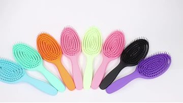 the wet hair brush