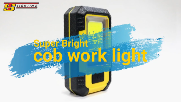 Rechargeable work lights Waterproof COB led tractor Work Lights with Magnetic Base Hanging Hook1