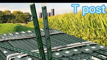 10 ft., 1.33 lb. lb. per Foot Studded T-Post1