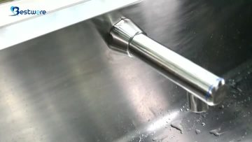 Touchless Wall Mount Faucet Water Test