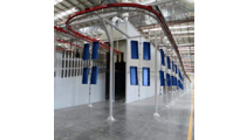 Electrostatic Powder Coating Automatic Powder Coating Machine with Oven1