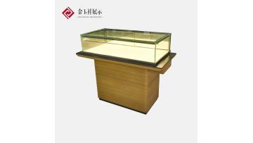 Gold Jewelry Display Cabinet