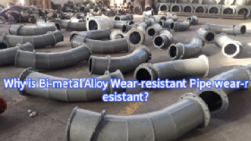 Why is Bimetal Cladding Steel Pipe wear-resistant?