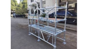 Ringlock scaffolding