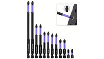 S2/D1 Steel PH2 Magnetic Impact Screwdriver Bit with 1/4 Hex Shank1