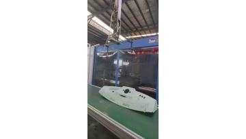 Injection-molded plastic electronic chassis