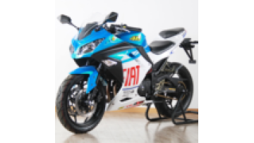 Wuxi factory wholesale price LED lights 144V 2000W electric racing motorcycle1