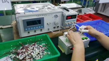 Air valve air flow test video