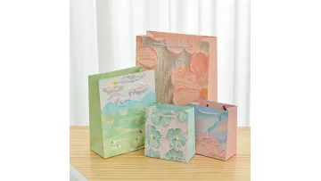 Custom Oil Painting Exquisite Printing Gift Box and Handbag Chocolate Cosmetics Costume Photo Album Postcard Packing Box1