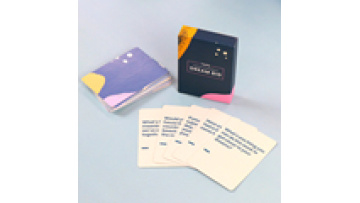 Well Designed Front and Back Side Custom Printed Full Color Casual Conversation Card Game Deck Printing1