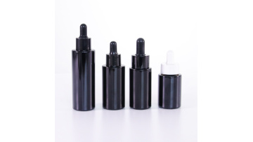 glass serum bottle with dropper 