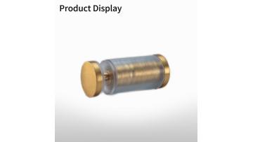 SVA-B0301RB Brass Glass Door Handle Knobs Shower Hardware