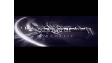 Uncoiling and Leveling Machine