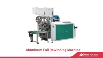 Factory Direct Automatic Tin Foil Cutter Jumbo Roll Aluminum Foil Baking Paper Kraft Paper Insulation Foil Cutting Slitting Rewinding Making Machine Rewinder1