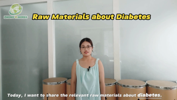 Zhongyiherbs products for the treatment of diabete