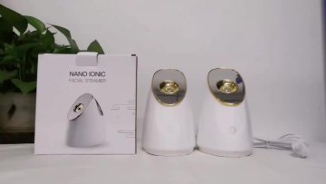 Portable hot facial steamer skin care nano ionic warm steamer vapour ozone facial steamer1