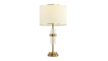 Contemporary LED Crystal Steel Table Lamp for Modern Bedrooms1