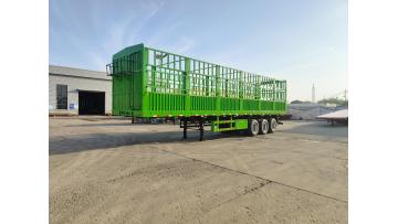 3 axles fence semi trailer
