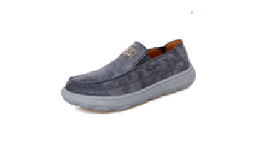 Hand Made Leather Dad Shoes - Ready Stock Lightweight Walking Loafers for Men1