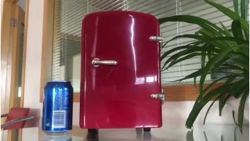 2019 fruit basket refrigerator 12 v fridge portable 4l mini fridge/ colored cosmetic mini fridge1