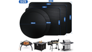 Fire Pit Mat 48 Inches Round Fireproof Mats Under Grill 3 Layers Protect Outdoor Decks and Patios Surface Portable Fire Pit Mats1