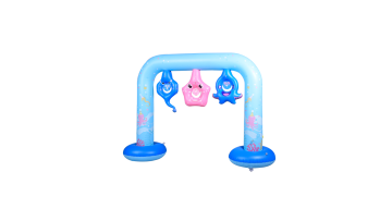 Custom inflatable sprinkler item for children