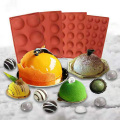 Ball Sphere Silicone Mold For Cake Pastry Baking Chocolate Candy Fondant Bakeware Round Shape Dessert Mold DIY Decorating