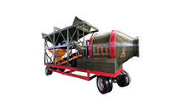YHZS25 Mobile Concrete Batching Plant 25 m3/h for Sale1