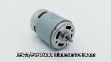 Compact 540 Brushed DC Motor with Efficient Design