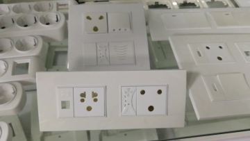 Custom Design electronic switch socket Plastic injection Mould Dongguan high quality abs pp pc mould and molding part1